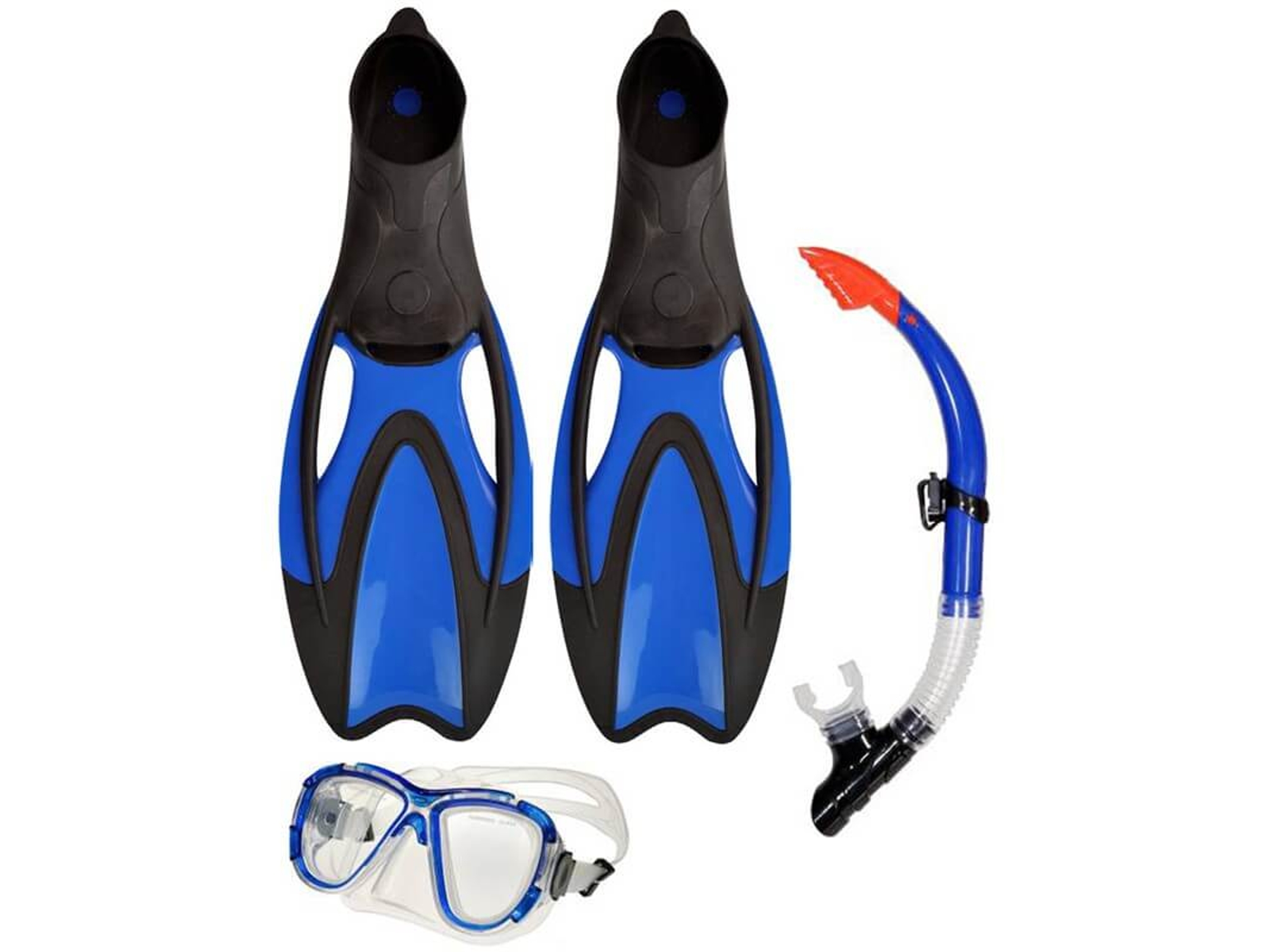 Kit DISFRAZZES de Buceo Mariola (Aletas + Gafas + Tubo - 44-46)