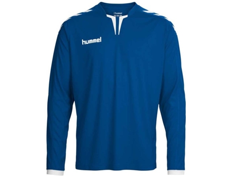 Camiseta de Hombre para Fútbol HUMMEL Core Poly Azul (L)