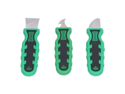 Kit De 3 Cuchillas Raspadoras De Inyección De Acero Inoxidable Para La Eliminación De Pegamento.