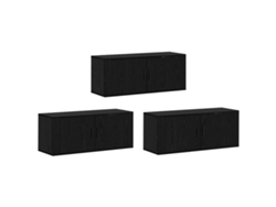 Maison Exclusive - Juego De Muebles Para Televisión Montados En La Pared 3 Pcs