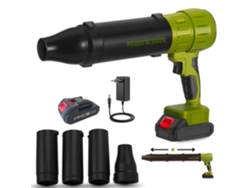 Soplador de aire Starlyf de 350 W, inalámbrico, de mano, para hojas, nieve y limpieza de coches.
