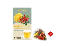 Té de hierbas de goji y crisantemo