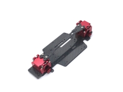 Titanium 2pcs Caja Cambios Delantera Trasera Metal Mejorada Wltoys 1/28 284131 K989 K979 K969 Coches Rc Drift Repuesto