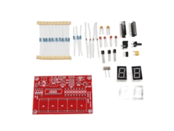 Módulo Medidor De Frecuencia Para Armar (1 Hz-50 Mhz) Con Pantalla De 5 Dígitos Y Tubo Digital Rojo.