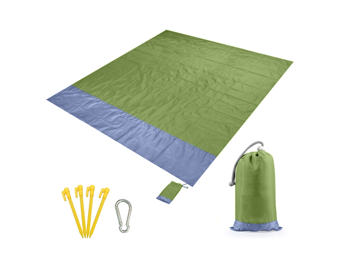 Manta impermeable para playa, picnic, camping, portátil.