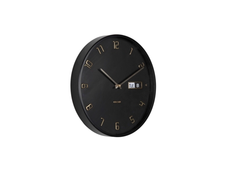 Reloj de pared de metal KARLSSON Data Flip