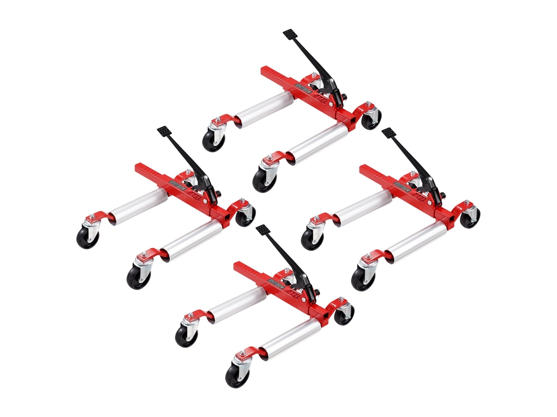 Plataforma elevadora de neumáticos para vehículos pesados, 1500 lb, paquete de 4