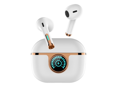 Auriculares Bluetooth True Wireless TRUMSEN Micrófono interno Ex1 blanco