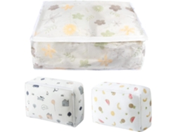 Bolsa de ropa plegable, hecha de PEVA, 57x40x22 cm Mdug