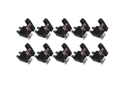 10 Escobillas De Carbón Universales Para Generadores De 4 Kw, 5 Kw Y 7 Kw. Dimensiones: 15 X 10 X 2 Cm.