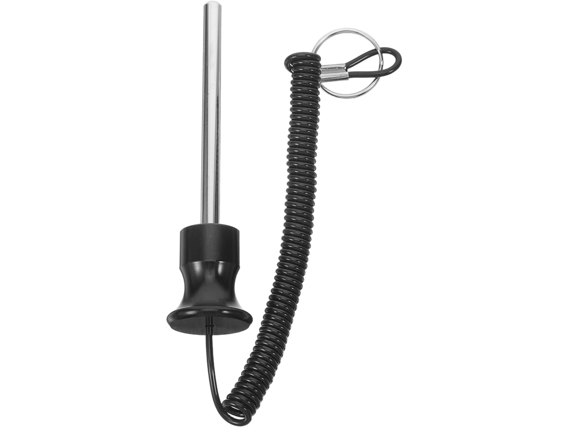 Pasador magnético para equipos, 100 mm, aleación de aluminio, ideal para fitness, gimnasios y entrenamiento con pesas.