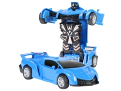 Coche Robot De Juguete Abs Con Mecanismo De Colisión Y Deformación Para Niños, Regalo De Cumpleaños.