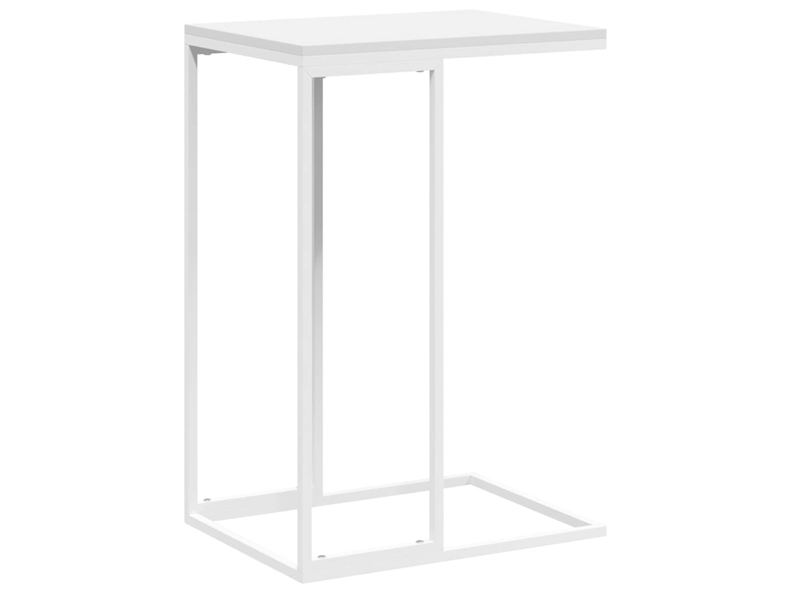 Mesa de centro de madera blanca MAISON EXCLUSIVE (40x30x59 cm)