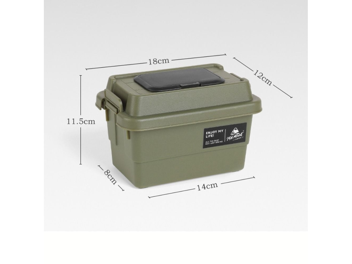 Caja de almacenamiento Green Case