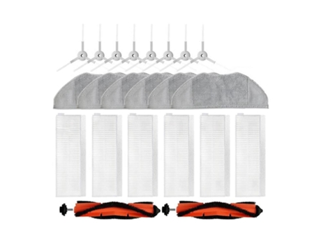 Peças para xiaomi mijia robot g1 mjstg1 escova principal filtro escova lateral