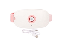 Cinturón Lumbar Inalámbrico Con Calefacción Y Masaje Vibratorio Para El Cuidado Menstrual.