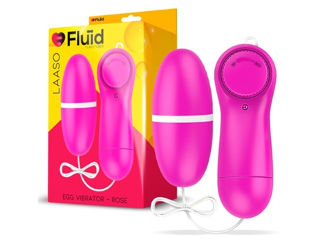 Huevo Vibrador Multi Velocidad Control Remoto Rose FLUÏD