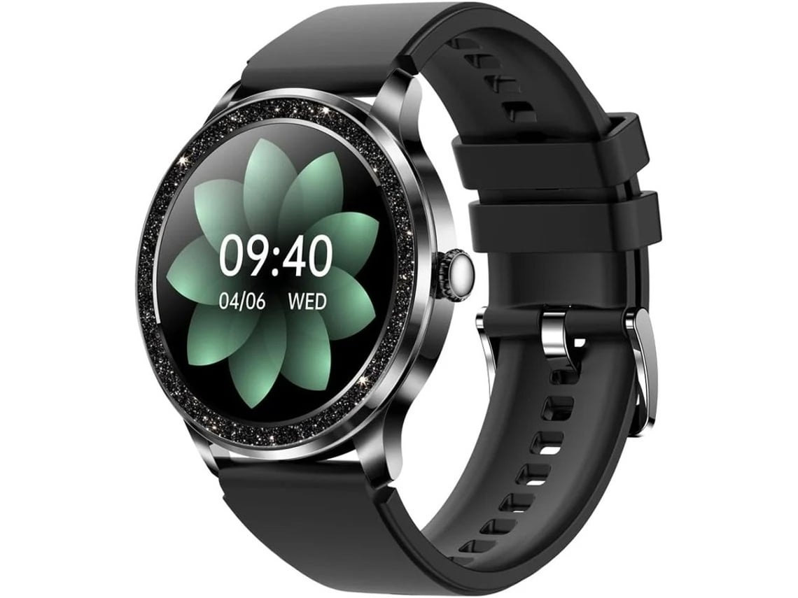 Reloj inteligente con Bluetooth, recordatorio de llamadas y mensajes, podómetro, contador de pasos, esfera personalizable, Yizhood