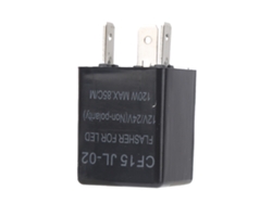 Cf15 Jl-02 Relé Intermitente Led Universal Abs No Polarizado Normalmente Abierto De 12 V/24 V
