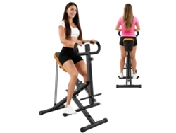 Máquina de sentadillas, dispositivo de entrenamiento plegable para fortalecer los glúteos con bandas de resistencia.