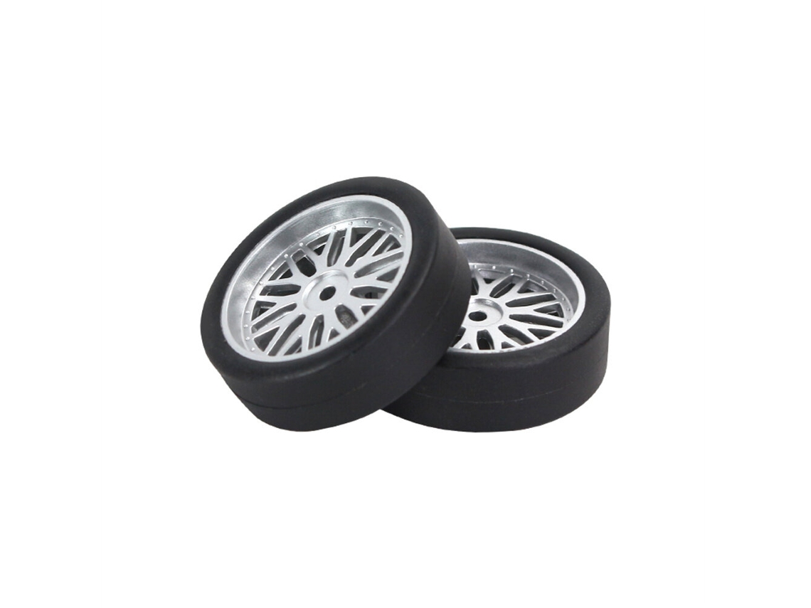 4pcs Ldrc A86 A86p 1/18 Rc Car Neumáticos De Drift Mejorados Ruedas Vehículos Modelos Piezas De Repuesto La0034-1