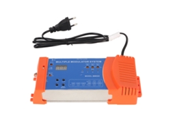 Modulador Multicanal Pal Ntsc Para Decodificador De Tv Uhf Av, 100-240 V, Enchufe Europeo.