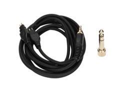 Cable De Audio De Repuesto Para Auriculares Hd650, Hd600, Hd660s Y Hd580 Con Adaptador De 6,35 Mm A 3,5 Mm.