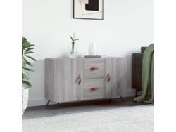 Lovely Home Aparador 100X36X60 Cm Derivados de Madera Gris Sonoma