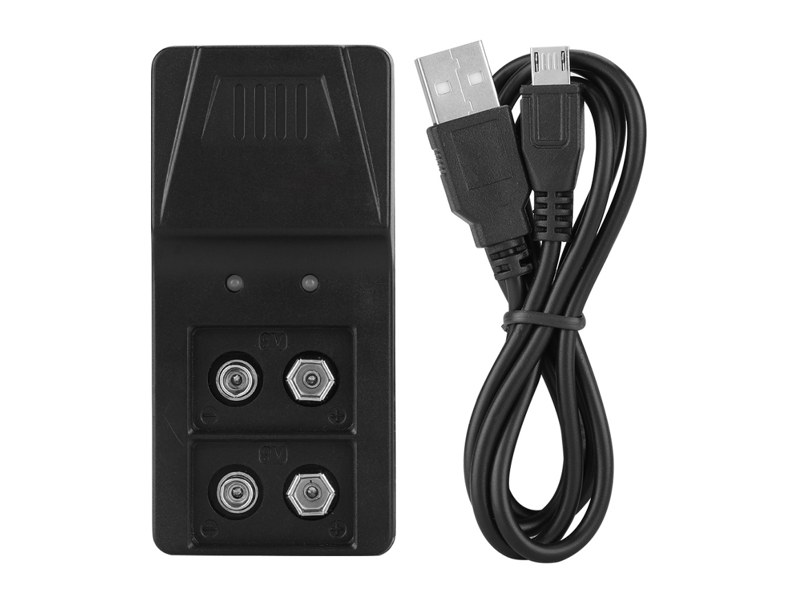 Adaptador de cargador de batería de iones de litio portátil multifuncional