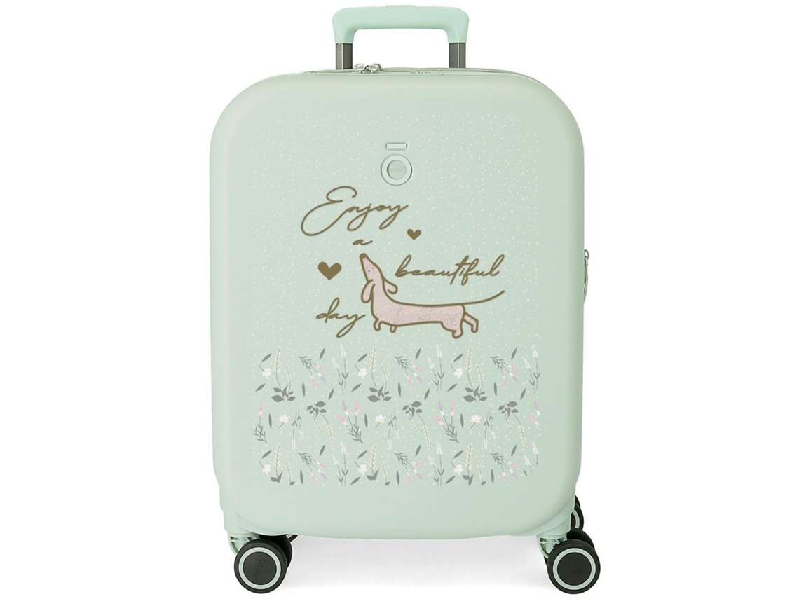 Maleta de Cabina ENSO Beautiful Day Verde (40x55x20cm - 37 L)