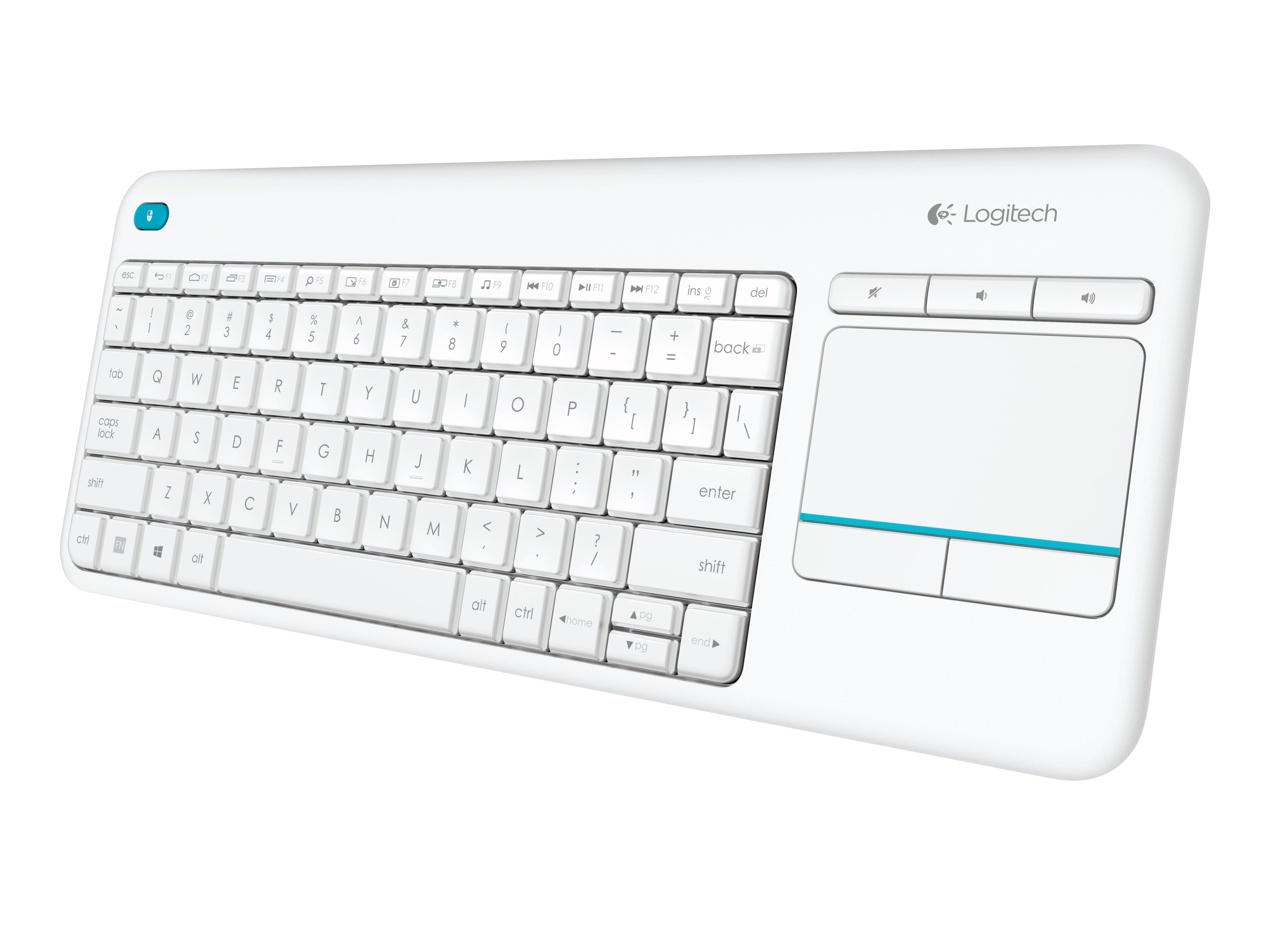 Teclado LOGITECH K400 Plus (Inalámbrico - Español)
