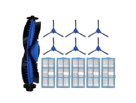 Cepillo lateral 12 piezas compatibles con Proscenic 850t principal filtro Hepa de rodante
