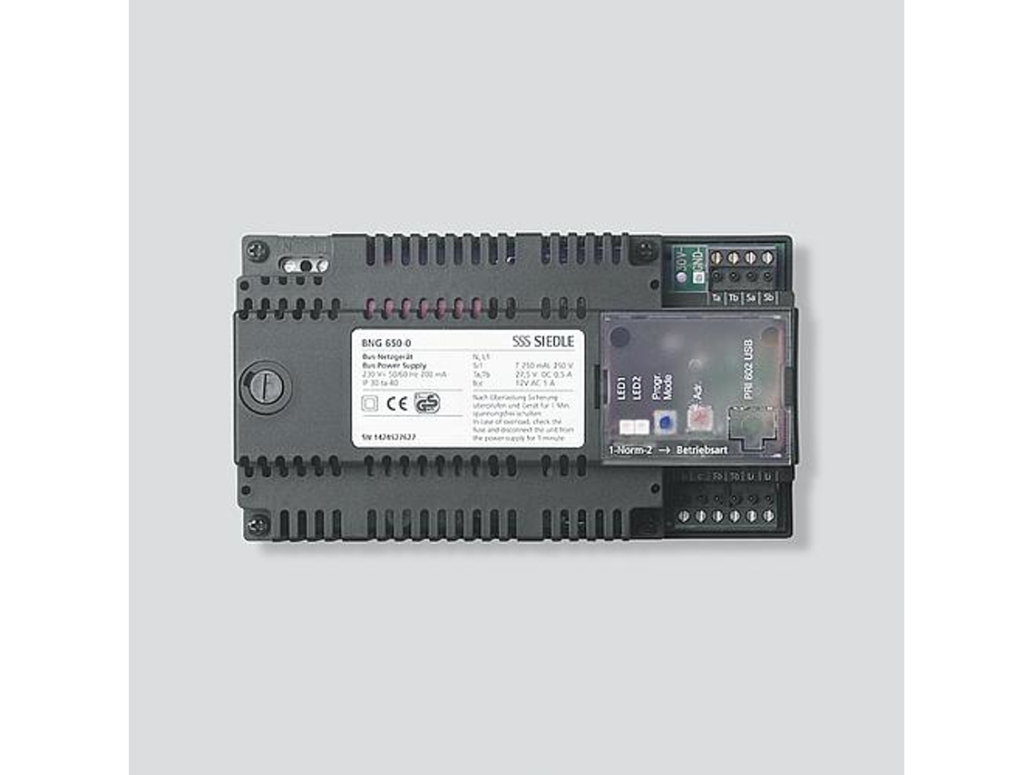 Bng 650 0 de schwarz siedle 0 40 °c ce 162 mm 60 mm siedle (200035140 00)