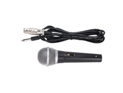 Micrófono Xlr Con Conexión De Audio Mediante Cable Xlr A 1 4 De Pulgada. Micrófono De Mano Para Karaoke, Canto Y