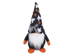 Decoración De Peluche De Gnomo Ecológica Hecha A Mano Para Halloween - Muñeco Sin Rostro De Rodolfo El Reno - Portátil