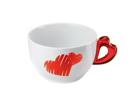 Taza de Desayuno Rojo - Love GUZZINI