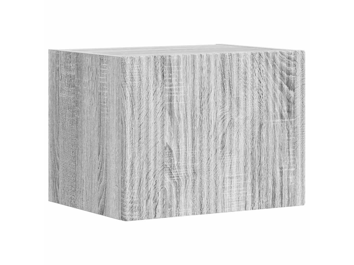 Mueble de TV de pared Sonoma MAISON EXCLUSIVE gris (60 x 31 x 29,5 cm)