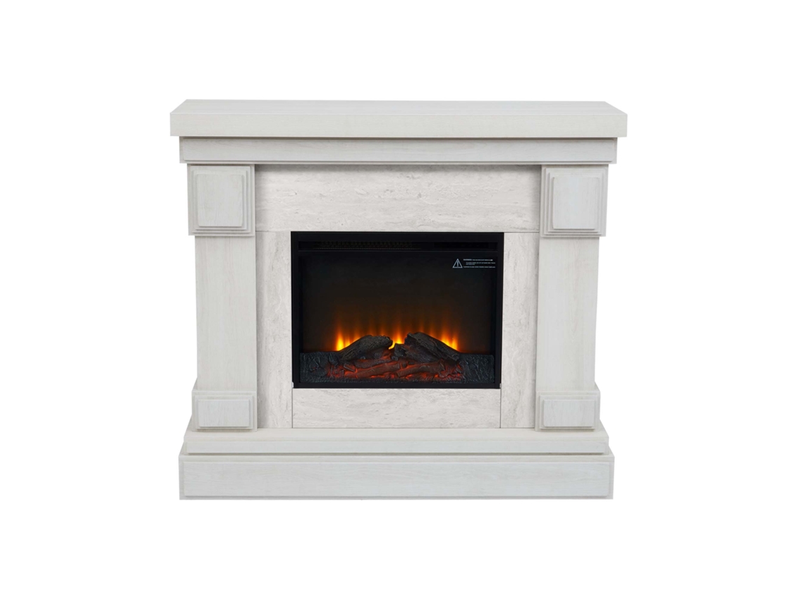 Chimeneas eléctricas TEAMSON HOME (Madera - Gris - 108,2 cm)