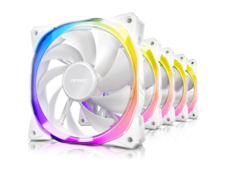 Conjunto de 5 Ventilador para carcasas de PC Antec Fusion Rgb de 12 cm