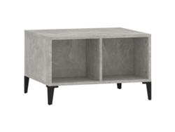 Mesa De Centro VIDAXL Gris Madera contrachapada (60x50x36,5 cm)