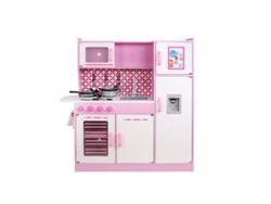 Cocina de Jugar ATAA AT-107  Madera con Accesorios (Edad Mínima: 3 Años - 100x32x100 cm)