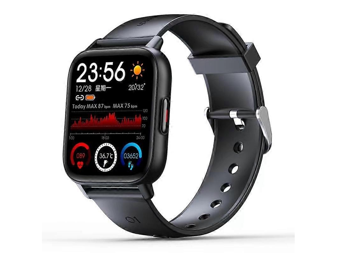 Reloj inteligente deportivo QS16PRO de 1,83 pulgadas con monitorización de frecuencia cardíaca y presión arterial, resistente al agua, para bicicletas eléctricas
