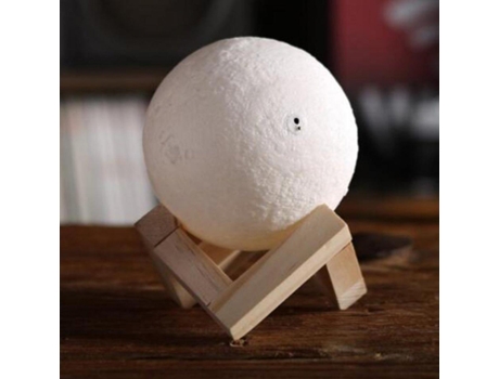 Nuevo Luz LED de luna llena 3D, lámpara Lunar mágica de lectura para