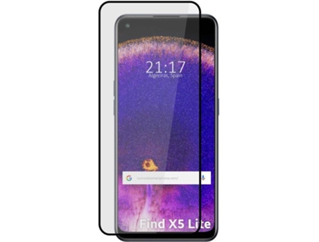 Protector de Pantalla 5D Full Glue para Oppo Find X5 Lite 5G TUMUNDOSMARTPHONE