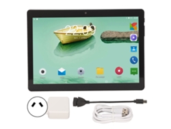 Tablet PC de 10.1 pulgadas, 8 núcleos, 1.6 GHz, pantalla IPS HD, wifi, Bluetooth, Android dorado