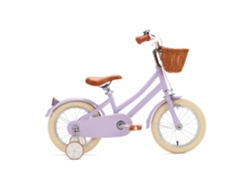Bicicleta infantil Generation Hip de 14 pulgadas, color morado.