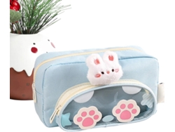 Neceser grande con diseño de crayón y estampado animal para camareros estudiantes Gokoco