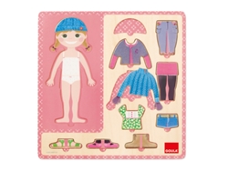 Puzzle JUMBO To Dress A Girl (10 Piezas)