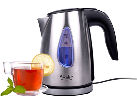 Hervidor Eléctrico ADLER AD1203 (1 L - 1600 W)