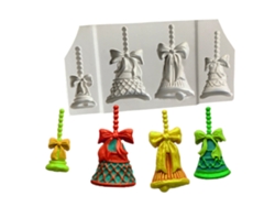 Molde De Silicona Para Hornear Navideño Diy Para Pasteles Fondant Y Chocolate Decorativo (21)
